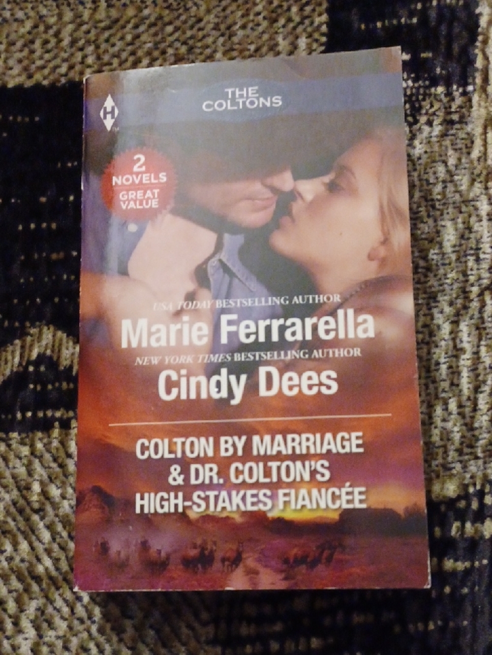 $4 Add-on Marie Ferrarella & Cindy Dees - Romance Paperback (2 Authors In 1)